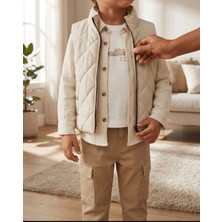 Ecoo Erkek Çocuk Şişme Yelekli 4'lü Bayramlık Takım 1-2-3-4 Yaş