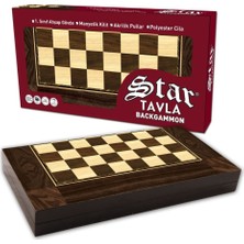 Line 1020180 Star Polyester Ceviz Tavla (Büyük) Güvenli