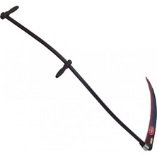 MiraLive Avusturya Çift Öküz El Tırpanı 80 cm - Saplı 6 Parça Set