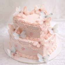 Yenilebilir Kağıt Wafer Paper Hazır Kesilmiş Kelebekler YK-018