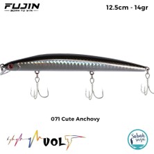Fujin Volt 12.5 cm 14 gr Slow Sinking Maket Balık