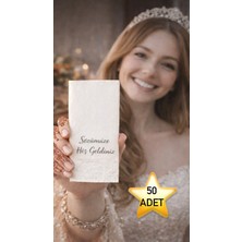 MST Sözümüze Hoş Geldiniz Baskılı Peçete 50 Adet