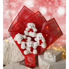 UltraMint Sevgililer Günü Özel Ayıcık ve Buket Hediye Seti