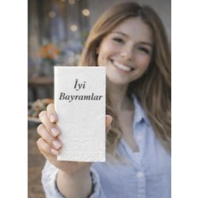 MST Iyi Bayramlar Baskılı Peçete Hediyelik 50 Adet (33X33)