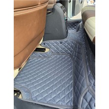 Normadia Premium Füme Gri Deri Paspaslar, Hyundai Tucson 2021-2025 Için Özel Tasarım