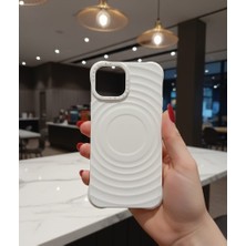 KumOziShop iPhone 11 Pro Uyumlu Mat Magsafe Özellikli Damla Desenli Kılıf