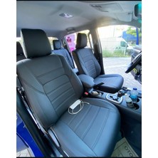 Normadia Deri Oto Koltuk Kılıfı, Özel Dikişli, Şık ve Koruyucu Tasarım