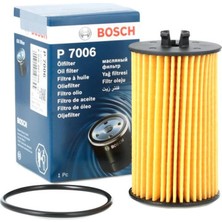 Opel Zafira B 1.6 (Z16XER-A16XER) Yağ Filtresi (Kağıt Tip) Bosch