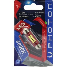 C10W 41MM 24V Sofit LED Tekli Blister