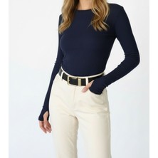 Genel Kadın Parmak Detaylı Body