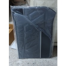 Normadia Gri Nikelajlı Toros Kapı Kartonu Döşeme, 4'lü Takım