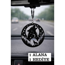 Normadia Bozkurt Dikiz Aynası Süsü - Şık ve Benzersiz Oto Aksesuar