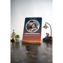 UltraMint Kişiye Özel Ses ve Fotoğraf Sevgililer Günü Masa Dekoru