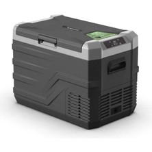 Normadia Yenilenen 40L Çift Bölmeli Araç Oto Buzdolabı, Pratik ve Şık Tasarım