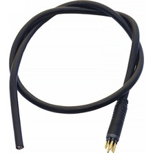 Heugers Elektrikli Bisiklet Motor Güç ve Data Kablosu | 250W / 350W Uyumlu, 9 Pin, 60 cm