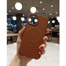 KumOziShop iPhone 11 Pro Uyumlu Mat Magsafe Özellikli Damla Desenli Kılıf