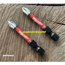 Normadia Yıldız Bits Uç Çift Paket, Pz2 Cobalt Çelik Vida Sıkma Ucu