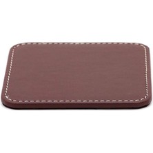 2K Bardak Altlığı Masaüstü Kare Cup Coaster Rainbow Vegan 11X11 cm