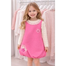 Sealy Dantel Yaka Kız Çocuk Elbisesi