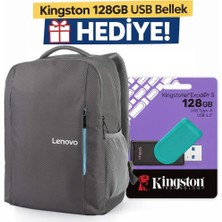 Lenovo B515 15.6" Notebook Sırt Çantası Gri GX40Q75217 Kingston Flash Bellek DTXS/128GB