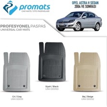 Normadia Siyah Opel Astra H Sedan 2004 Sonrası 4d Oto Paspas Seti Profesyonel