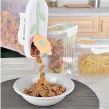 Papatyalı Erzak Bakliyat Saklama Kabı 1,2 Lt 2 Adet