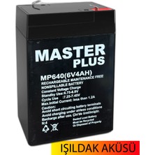 Normadia 6V 4A Akü, Işıldak Aküsü, 70X48X101MM, Güçlü ve Dayanıklı