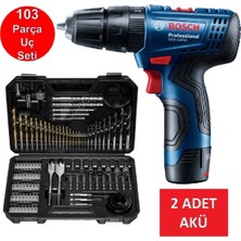 Bosch Şarjlı Darbeli Matkap ve Vidalama Ucu Seti, Çok Amaçlı Kullanım