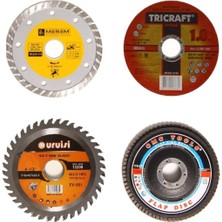 Normadia 115 Lik Mermer ve Granit Fayans Kesme Disk Seti, Güçlü ve Dayanıklı