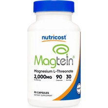 Nutricost Magtein Magnesium L-Threonate 2,000 Mg 90 Capsules
