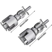 Normadia Iç Dış Plastik Boru Diş Açma Seti 2’li 1/2 ve 3/4 Inç Uyumlu