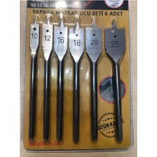 Normadia Ağaç Delici Kelebek Yaprak Matkap Uç Seti, Çok Amaçlı El Aleti