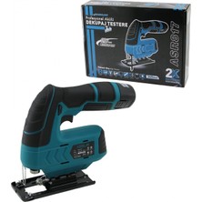 Narnuga Profesyonel Şarjlı Dekupaj Testere Sunta Kesme Dekopaj Kademeli Hız Ayar 2 Fren Sistemi 12V - 360W  ASR-817 (4887)