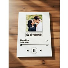 UltraMint Kişiye Özel Sevgililer Günü Spotify Plak Hediye