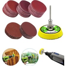 Normadia 52 Parça Mini Cırt Zımpara Pimli Matkap Uyumlu Set