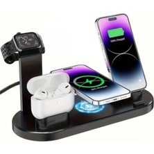 Narnuga Çok Işlevli Şarj Istasyonu Siyah Renk