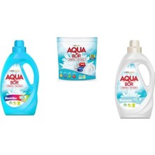 Boron Aquabor Doğal Mineralli Sıvı Renkliler + Tablet + Sıvı Beyaz 3 Lü Set