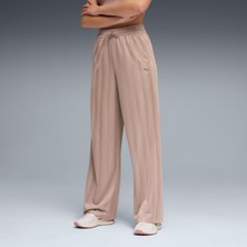Puma P League Wide Leg Kadın Krem Antrenman Eşofman Altı.88