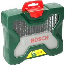 Bosch Çok Amaçlı 33 Parça Delme ve Vidalama Seti, Güç ve Dayanıklılık