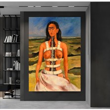 Emya Home Frida Kahlo - The Broken Column Kanvas Tablo