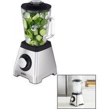 Narnuga Turbo Doğrayıcı Blender Buz Kırıcı 6lı Bıçak=paslanmaz Çelik - 1.5lt Cam Hazne 2 Kademe Hız 400W 18000 Devir/dk Hazne=1.6lt SHB-7519 (4887)