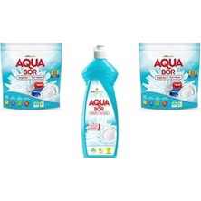 Boron Aquabor Doğal Mineralli Tablet + Bulaşık + Tablet Set