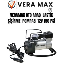 Normadia 12V 150PSI Çok Amaçlı Kompresör, Lastik, Havuz, Yatak, Bot Için