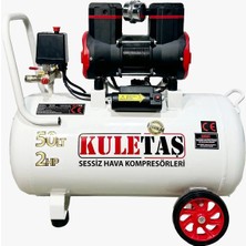 Normadia 50 Litre 2 Hp Sessiz Premium Hava Kompresörü 2800 Rpm