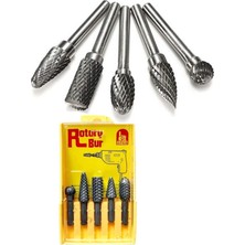 Normadia Matkap Uçlu Törpü Seti 5'li, Ağaç ve Hobi Işleri Için Mükemmel Set