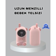 Zero Land Lvsqvr Şarjlı Bebek Telsizi Uzun Mesafe 22 Kanal LCD Ekran Vox Modu 400 Mah