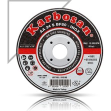 Normadia Ince Tip Inox Metal Kesme Taşı Seti 5'li, Hassas Kesim ve Dayanıklı