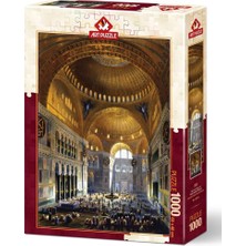Art Puzzle 1000 Parça Ayasofya Camiinde Ilk Namaz 5252