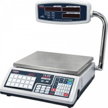 Tess (Ul) Serisi 30 Kğ 5 gr Yatar Boyunlu Hesaplamalı LED Terazi (Bakanlık Onaylı, Mühürlü)