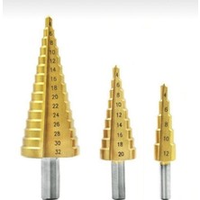 Normadia 3'lü Kademeli Panc Matkap Uç Seti, Dayanıklı ve Çok Amaçlı Kullanım